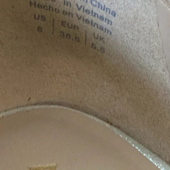 ALDO Stessy Silver Sequin Women's Shoes - Picture 4 of 4